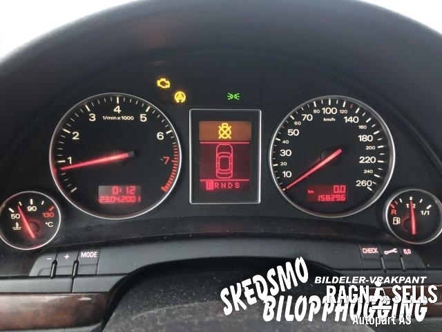 Audi A4 2001-2004 (Type II) (B6) (B6), Motorkode: ASN, Girkassekode: FLC