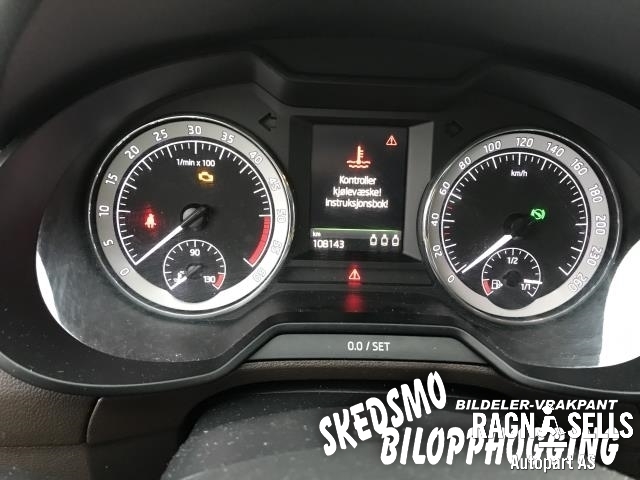 Škoda Octavia 2017-2020 (Type III, Fase 2) , Motorkode: CUNA, Girkassekode: SFV
