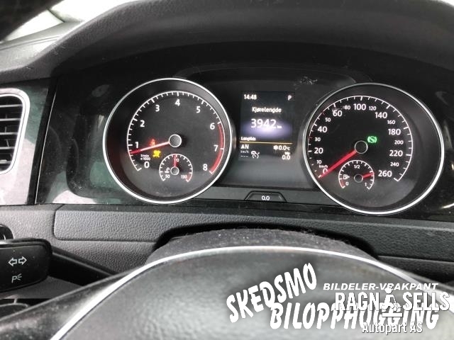 VW Golf VII 2012-2017 (Fase 1) , Motorkode: CPTA, Girkassekode: PLF