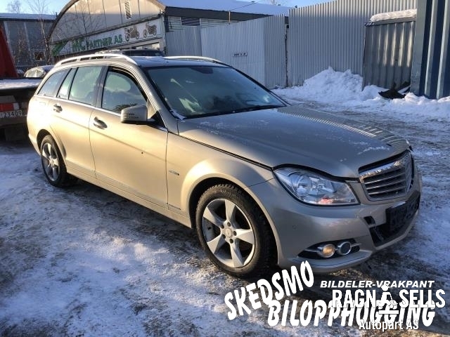 Mercedes C-Klasse 2011-2014 (Fase 2) (W204) (W204), Motorkode: 65191130649449, Girkassekode: 72290803400998