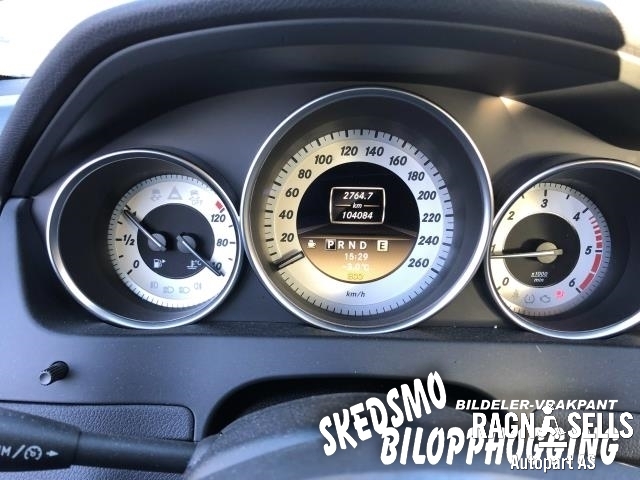 Mercedes C-Klasse 2011-2014 (Fase 2) (W204) (W204), Motorkode: 65191130649449, Girkassekode: 72290803400998