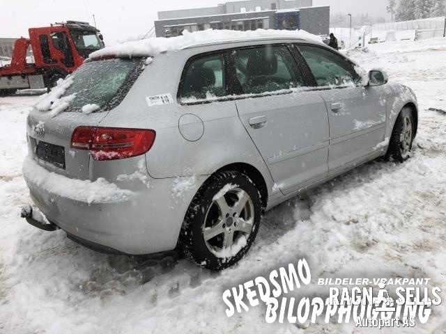 Audi A3 2009-2012 (Type II, Fase 2) , Motorkode: CAYC, Girkassekode: MLE