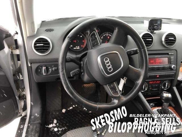 Audi A3 2009-2012 (Type II, Fase 2) , Motorkode: CAYC, Girkassekode: MLE