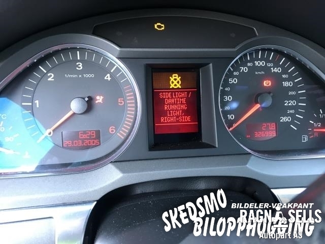 Audi A6 2005-2008 (Type III, Fase 1) (C6) (C6), Motorkode: BLB, Girkassekode: GYX