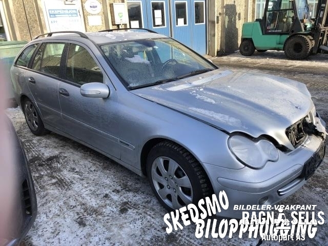 Mercedes C-Klasse 2004-2007 (Fase 2) (W203) (W203), Motorkode: 64696230474229, Girkassekode: 72269906276787