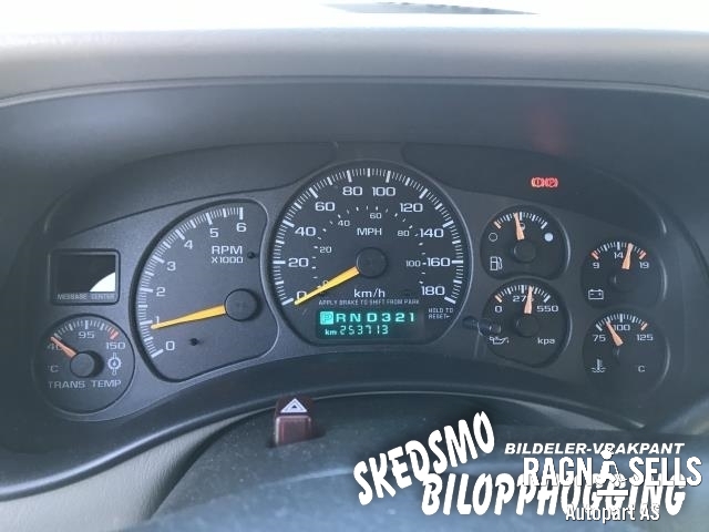 Chevrolet Suburban 2002-2006 , Motorkode: , Girkassekode: