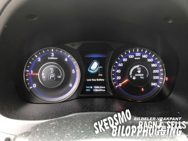 Hyundai i40 2012-2017 , Motorkode: D4FD    132L12AU 00, Girkassekode: 45000 3BEH0