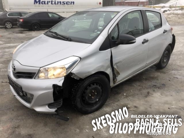 Toyota Yaris 2012-2014 (Type III, Fase 1) , Motorkode: 1KR-FE 1900040260, Girkassekode: 303000D190