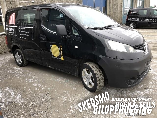 Nissan NV200 2010-2019 , Motorkode: K9K     1010200Q4R, Girkassekode: 3201000Q4K