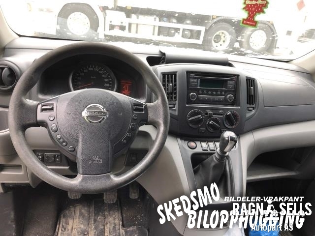 Nissan NV200 2010-2019 , Motorkode: K9K     1010200Q4R, Girkassekode: 3201000Q4K