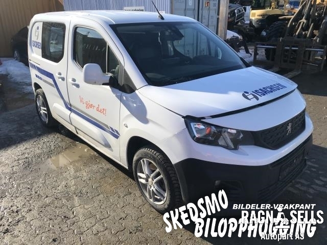 Peugeot Partner 2019-->> (Type III) , Motorkode: YHZ (DV5RC)  16 341 539 80, Girkassekode: 98 140 426 80