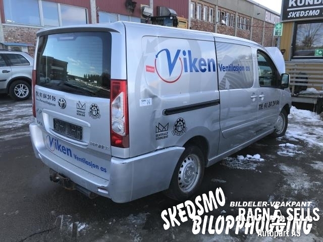Toyota Proace 2013-2016 (Type I) , Motorkode: RH02, Girkassekode: 