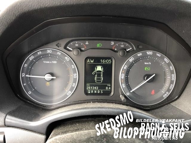 Škoda Octavia 2005-2008 (Type II, Fase 1) , Motorkode: BLS, Girkassekode: KMZ