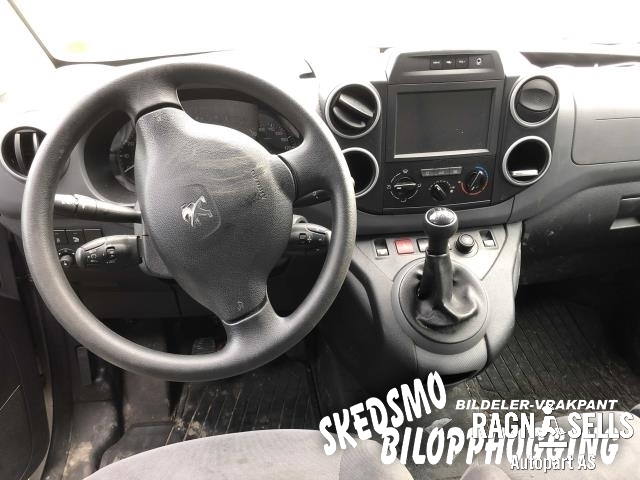 Peugeot Partner 2015-2019 (Type II, Fase 2) , Motorkode: BH02    16 111 386 80, Girkassekode: 16 124 442 80