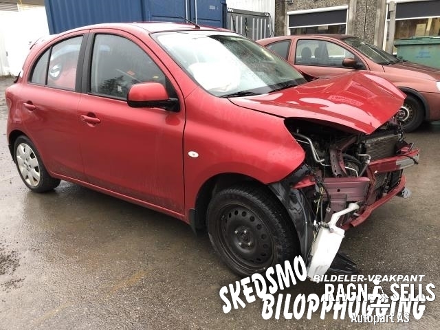 Nissan Micra 2011-2017 (K13) (K13), Motorkode: HR12    101021HC1D, Girkassekode: 3201000Q9H