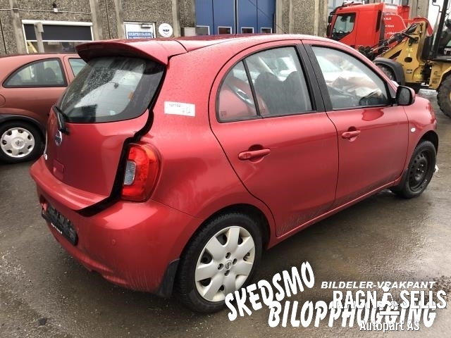 Nissan Micra 2011-2017 (K13) (K13), Motorkode: HR12    101021HC1D, Girkassekode: 3201000Q9H