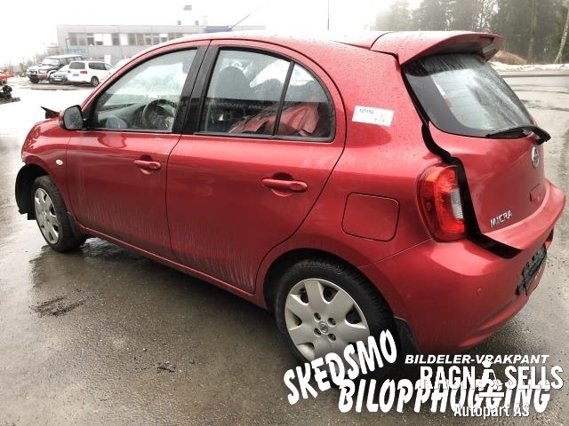 Nissan Micra 2011-2017 (K13) (K13), Motorkode: HR12    101021HC1D, Girkassekode: 3201000Q9H