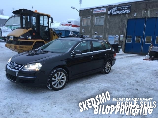 VW Golf V, STV 2007-2010 (JETTA) (JETTA), Motorkode: BLS, Girkassekode: JCR