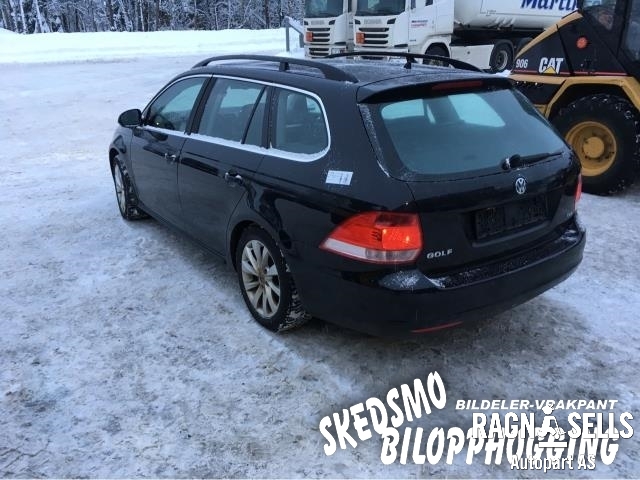 VW Golf V, STV 2007-2010 (JETTA) (JETTA), Motorkode: BLS, Girkassekode: JCR