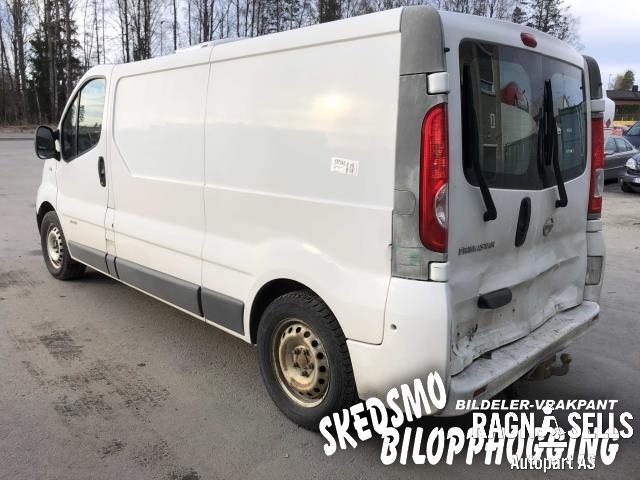 Nissan Primastar 2006-2014 , Motorkode: M9RA6, Girkassekode: