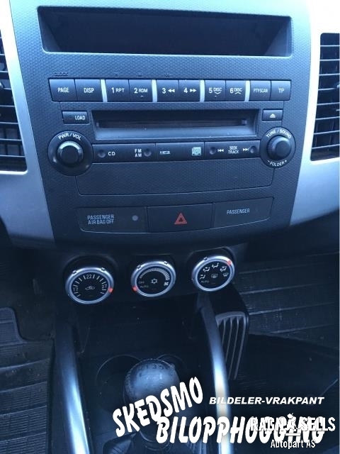Mitsubishi Outlander 2007-2010 (Type II, Fase 1) , Motorkode: BSY, Girkassekode: