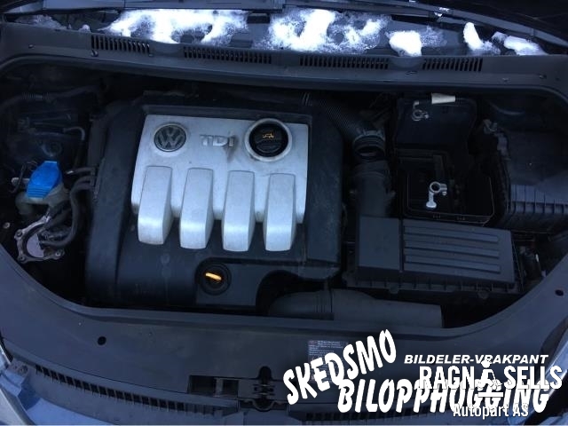 VW Golf, Plus/Cross 2005-2009 (Fase 1) , Motorkode: BKC, Girkassekode: HNV