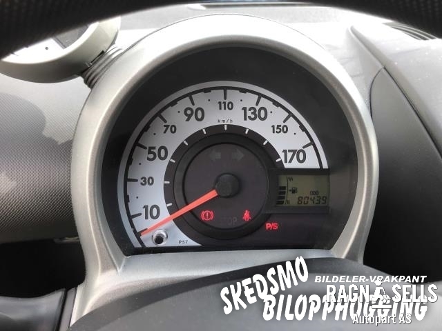 Citroën C1 2006-2014 (Type I) , Motorkode: 1KR-FE, Girkassekode: 