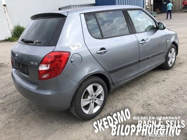Škoda Fabia 2010-2014 (Type II, Fase 2) , Motorkode: CGPA, Girkassekode: MGZ