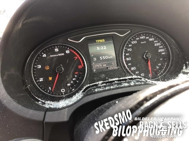 Audi A3 2012-2016 (Type III, Fase 1) , Motorkode: CPTA, Girkassekode: PYU