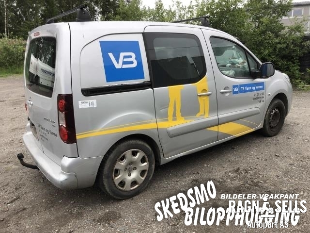 Peugeot Partner 2008-2015 (Type II, Fase 1) , Motorkode: 9HF 0135 SW, Girkassekode: 16 089 352 80