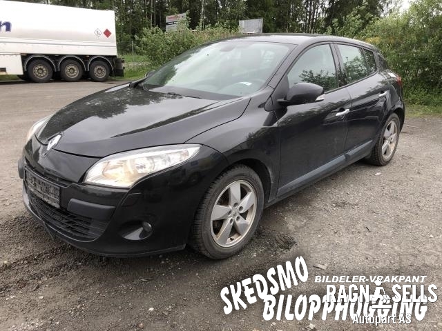 Renault Megane 2009-2016 Type III , Motorkode: K9K H8, Girkassekode: 
