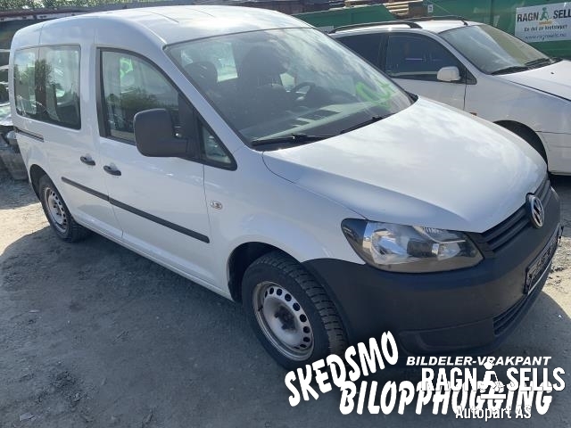 VW Caddy 2010-2015 (Type III, Fase 2) , Motorkode: CAYE, Girkassekode: LZY