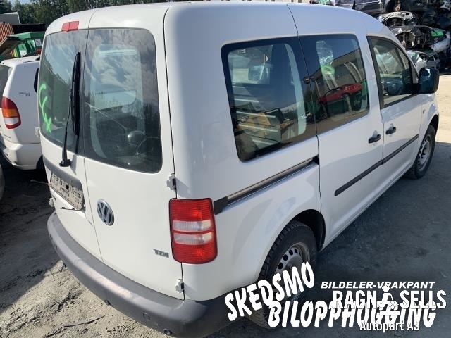 VW Caddy 2010-2015 (Type III, Fase 2) , Motorkode: CAYE, Girkassekode: LZY