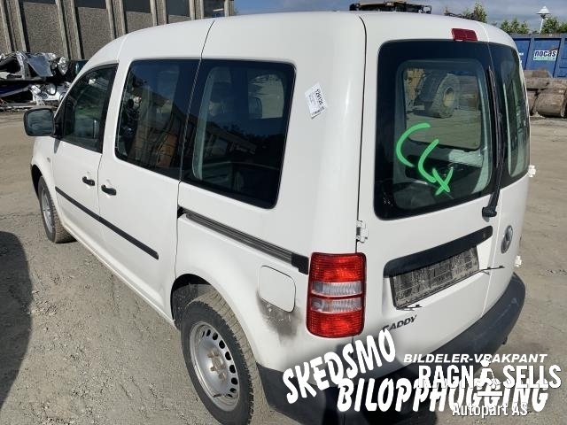 VW Caddy 2010-2015 (Type III, Fase 2) , Motorkode: CAYE, Girkassekode: LZY