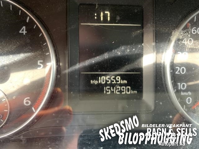 VW Caddy 2010-2015 (Type III, Fase 2) , Motorkode: CAYE, Girkassekode: LZY