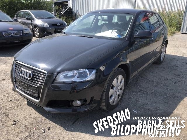 Audi A3 2009-2012 (Type II, Fase 2) , Motorkode: CAYC, Girkassekode: LUB