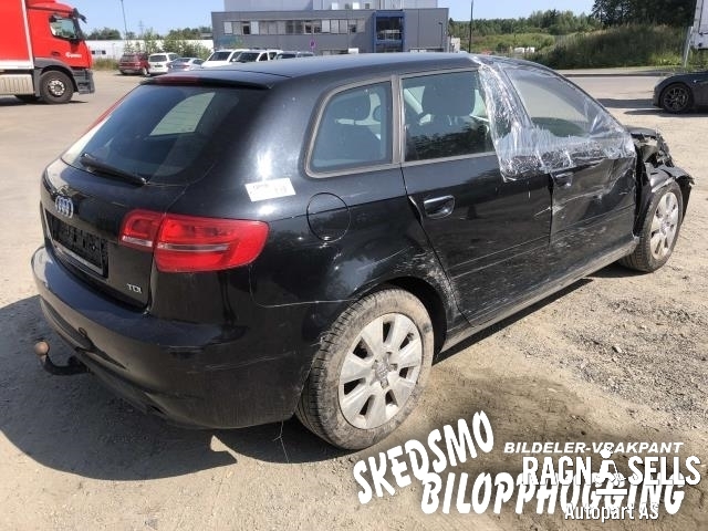 Audi A3 2009-2012 (Type II, Fase 2) , Motorkode: CAYC, Girkassekode: LUB