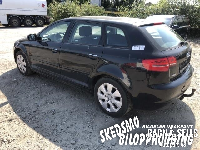 Audi A3 2009-2012 (Type II, Fase 2) , Motorkode: CAYC, Girkassekode: LUB