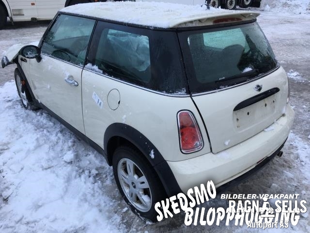 Mini One/Cooper 2001-2007 (R50-53) (R50-53), Motorkode: W10B16A, Girkassekode: GS5-52BG - TBFA