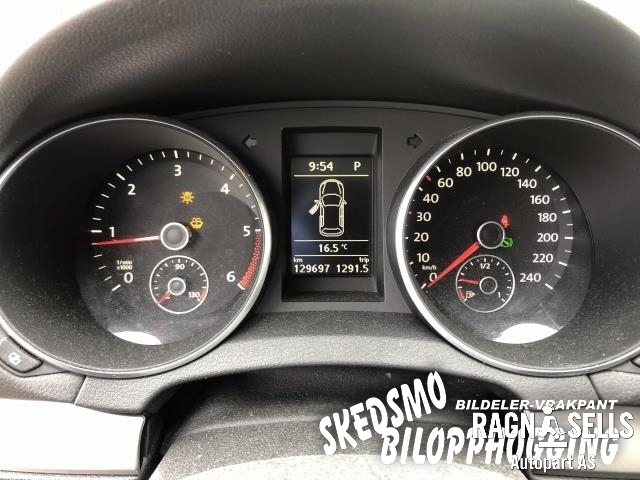 VW Golf VI 2008-2012 , Motorkode: CAYC, Girkassekode: LST