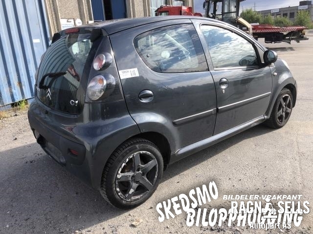 Citroën C1 2006-2014 (Type I) , Motorkode: 1KR-FE, Girkassekode: 