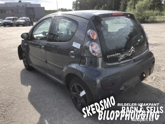 Citroën C1 2006-2014 (Type I) , Motorkode: 1KR-FE, Girkassekode: 