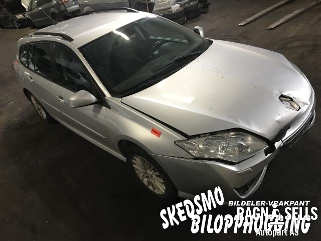 Renault Laguna 2008-2010 (Type III, Fase 1) , Motorkode: K9K (780) – D030633, Girkassekode: TL4S24