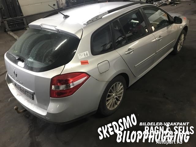 Renault Laguna 2008-2010 (Type III, Fase 1) , Motorkode: K9K (780) – D030633, Girkassekode: TL4S24