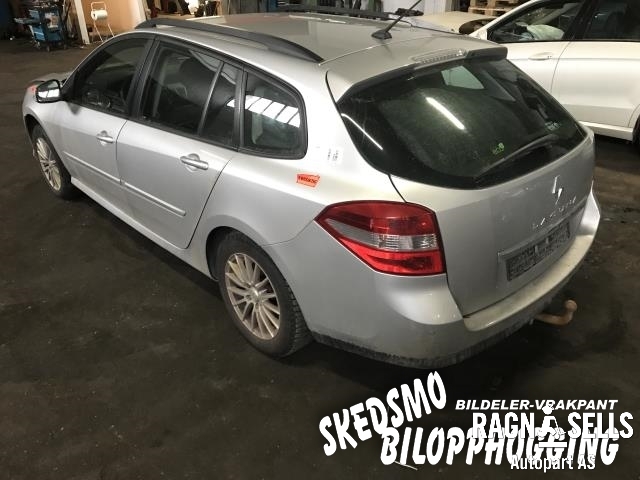 Renault Laguna 2008-2010 (Type III, Fase 1) , Motorkode: K9K (780) – D030633, Girkassekode: TL4S24
