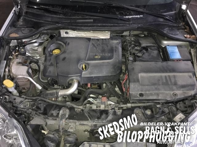 Renault Laguna 2008-2010 (Type III, Fase 1) , Motorkode: K9K (780) – D030633, Girkassekode: TL4S24