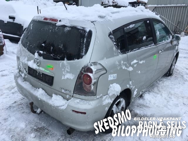 Toyota Verso 2002-2004 (COROLLA) (COROLLA), Motorkode: 1ZZ-FE, Girkassekode: 303000F010