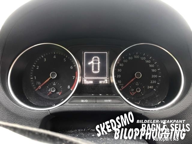 VW Polo 2014-2017 (Type V, Fase 2) , Motorkode: CHZB, Girkassekode: RFE