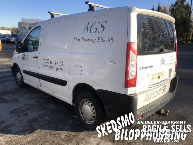 Citroën Jumpy 2007-2016 (Type II) , Motorkode: 9HU, Girkassekode: 