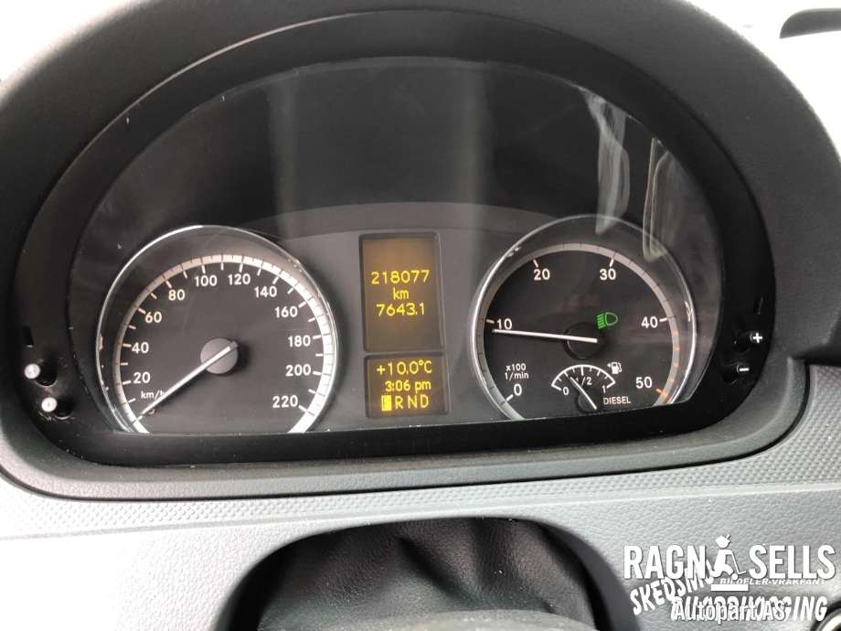 Mercedes Vito/Viano 2004-2010 (Fase 1) (W639) (W639), Motorkode: 646.980, Girkassekode: 72268207800929